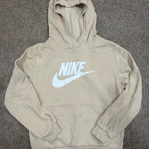 Nike Men's Beige Hoodie